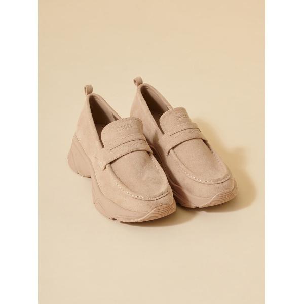 ローファー スニーカーソールローファー レディース