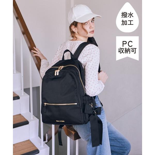 デイバック リュック 撥水加工ポケットリュック レディース