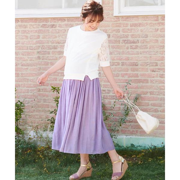 『セール実施中』ZOZO問い合わせ番号:11202064ショップ:Sweet Mommy，スウィートマミーブランド:SweetMommy，スウィートマミー商品名:コットンシフォン×レーヨン　リバーシブルロングスカートカテゴリ:ママ＆ベビー&...