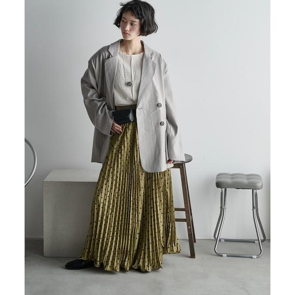 ZOZO問い合わせ番号:103045198ショップ:Auntie Rosa，アンティローザブランド:THE YOn，ザヨン商品名:ドットプリーツマキシスカートカテゴリ:スカート>スカートブランド品番:TY00000444素材:ポリエス...