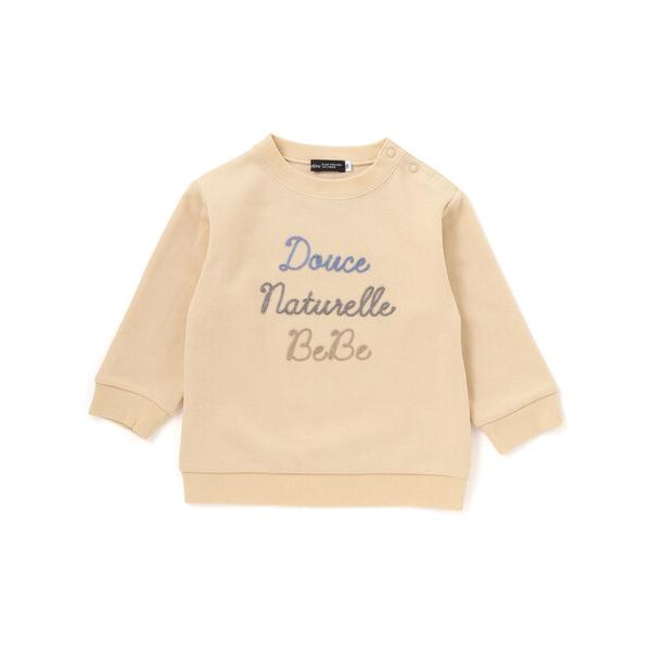 ※このアイテムは返品・交換対象外商品です。ZOZO問い合わせ番号:103083480ショップ:BEBE ONLINE STORE，ベベ オンラインストアブランド:BeBe，ベベ商品名:カノコチェーンステッチロゴ長袖Tシャツカテゴリ:ママ＆ベ...