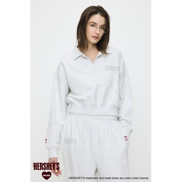 トレーナー スウェット HERSHEY'S POLO SWEAT プルオーバー レディース