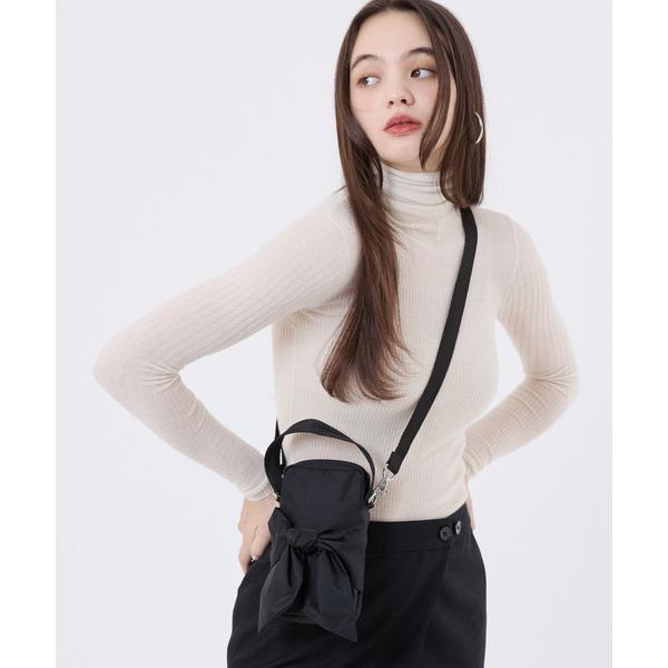 ショルダーバッグ バッグ BOW MINI PHONE CROSSBODY ブラックボウズ レディース