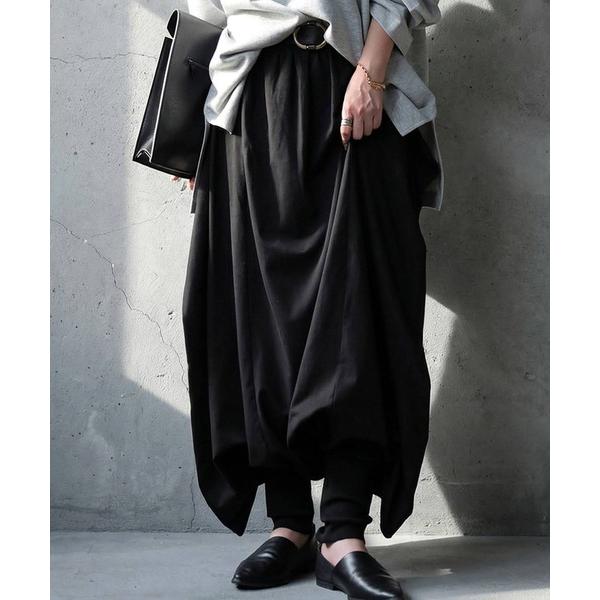 パンツ サルエルパンツ レディース