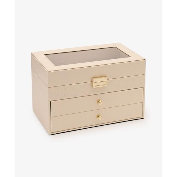 ZOZO問い合わせ番号:103162492ショップ:Afternoon Tea LIVING，アフタヌーンティー・リビングブランド:Afternoon Tea，アフタヌーンティー商品名:キルティングジュエリーボックスLカテゴリ:インテリア&...