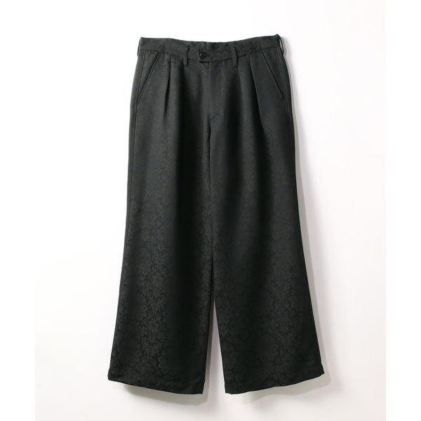 スラックス Damascene Jacquard easy Slacks/ダマスク柄ジャガードイージーパンツ「セットアップ対応」 メンズ レディース