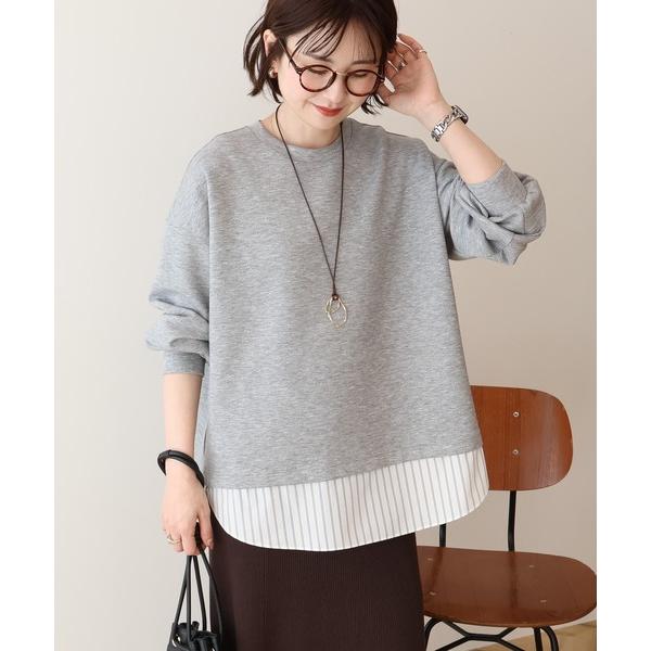 『タイムセール実施中』ZOZO問い合わせ番号:103162758ショップ:AMERICAN HOLIC，アメリカンホリックブランド:AMERICAN HOLIC，アメリカンホリック商品名:シャツテールドッキングプルオーバーカテゴリ:トップス...