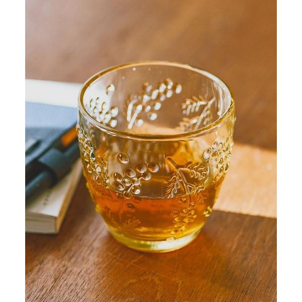 タンブラー ルペタルエンボスグラス