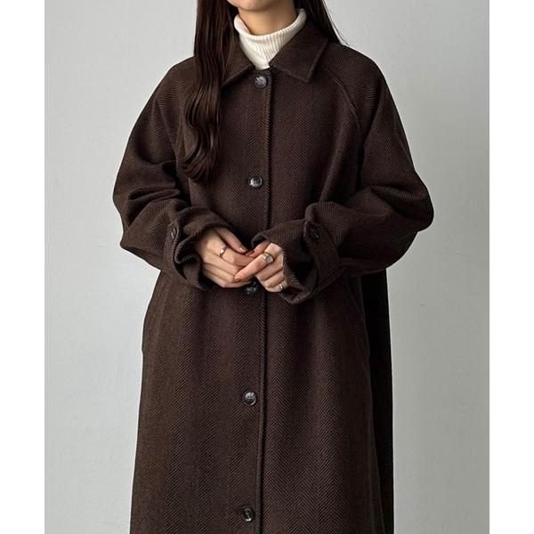 「callautia」 ステンカラーコート SMALL キャメル レディース