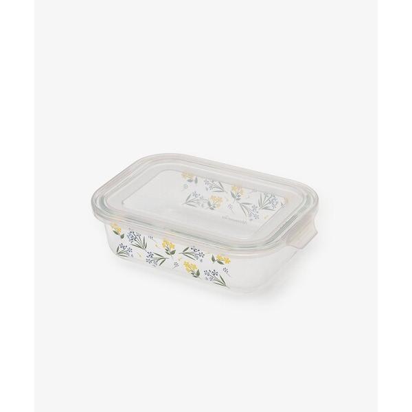 ZOZO問い合わせ番号:103311739ショップ:Afternoon Tea LIVING，アフタヌーンティー・リビングブランド:Afternoon Tea，アフタヌーンティー商品名:フルールデュクール耐熱ガラス保存容器Mカテゴリ:食器/...