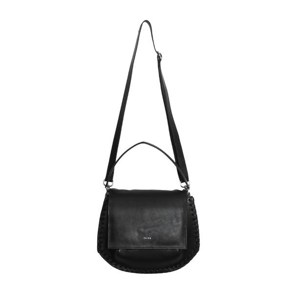 ハンドバッグ 「YArKA/ヤーカ」real leather lace up 2way round bottom bag 「lumm4」 / レースアップ2ウェイラウンドバッグ
