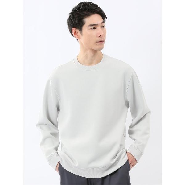 トレーナー スウェット 「ストレッチ イージーケア」タカキュー ソフトダンボール クルーネック 半袖 Tシャツ メンズ