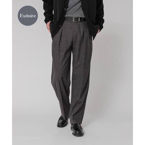 ワイドパンツ パンツ BROOKS BROTHERS　EXCLUSIVE TRS 2INTUCK メンズ