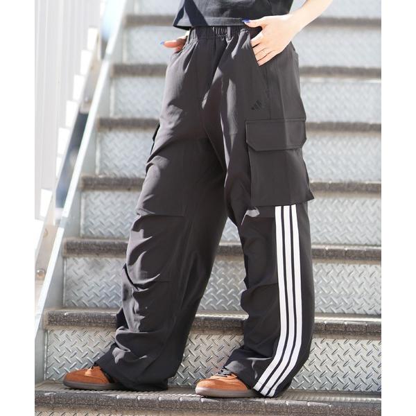 アディダス　adidas ワイドパンツ パンツ adidas/アディダス レディース Ｗ ストレッチカーゴパンツ KS931 レディース