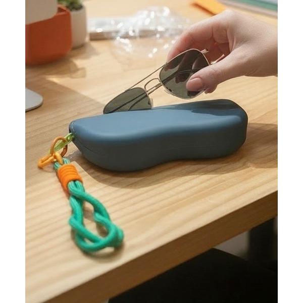 ZOZO問い合わせ番号:103507010ショップ:Fun &amp; Daily，ファンアンドデイリーブランド:Fun &amp; Daily，ファンアンドデイリー商品名:F＆D : シリコンカラー メガネ＆サングラス ケースカテゴリ:フ...