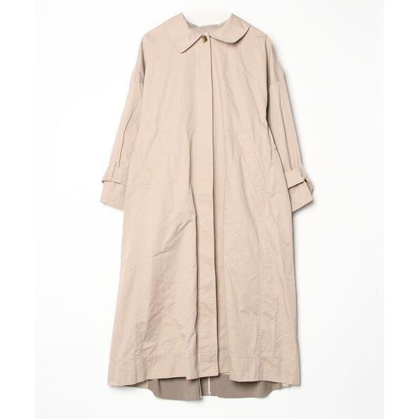 「FURFUR」 ステンカラーコート ONE SIZE ベージュ レディース