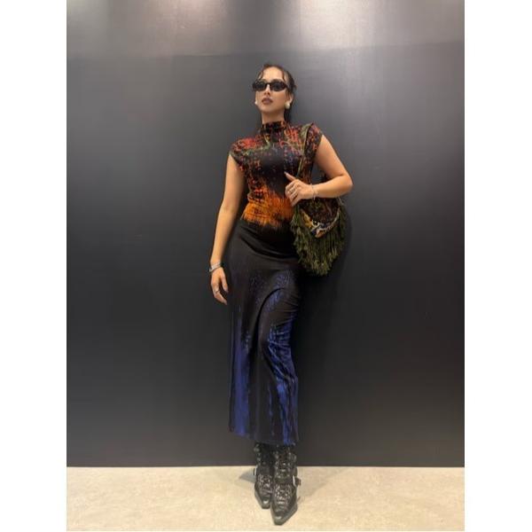 ワンピース Desigual × Christian Lacroix｜ラクロワコラボエスニックロングドレス