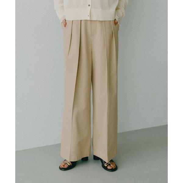 チノパン ワイドチノパンツ/650200 レディース