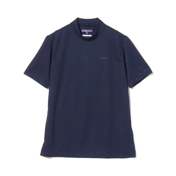 トレーナー スウェット PURPLE LABEL / ジャカードボーダー モックネックシャツ メンズ