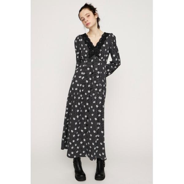 ワンピース DOT GARDEN RETRO DRESS ドットガーデンレトロドレス 春服