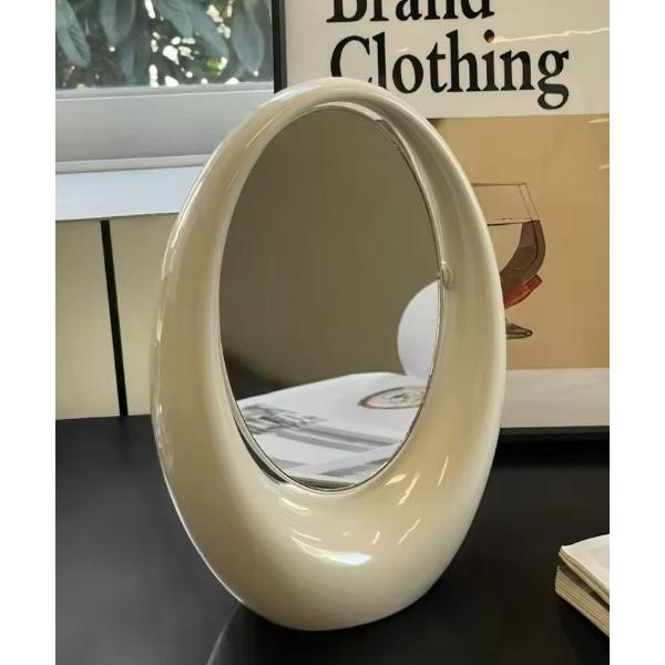 『タイムセール実施中』ZOZO問い合わせ番号:103588580ショップ:RiNc，リンクブランド:ammy.，エイミードット商品名:【 ammy. / エイミードット 】 オーバル フレーム スタンドミラーカテゴリ:インテリア>ミラ...