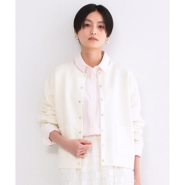 カーディガン スナップボタンニットカーディガン「洗濯機OK」 レディース