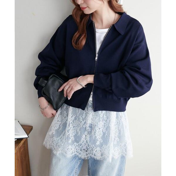 ZOZO問い合わせ番号:103664474ショップ:DISCOAT，ディスコートブランド:DISCOAT，ディスコート商品名:裾レースロングスリーブカテゴリ:トップス>Tシャツ/カットソーブランド品番:DCZ1061106A0022素...