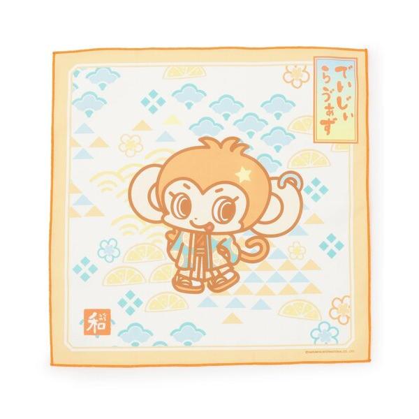 和柄ランチクロス「ナカムラくん」「ベリエちゃん」「ミントくん」「ルッキー」