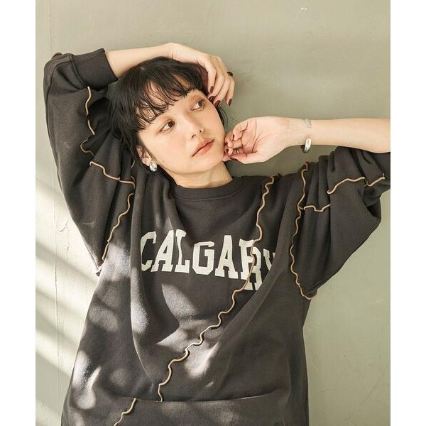 「FREAK'S STORE」 スウェットカットソー フリ- チャコール レディース