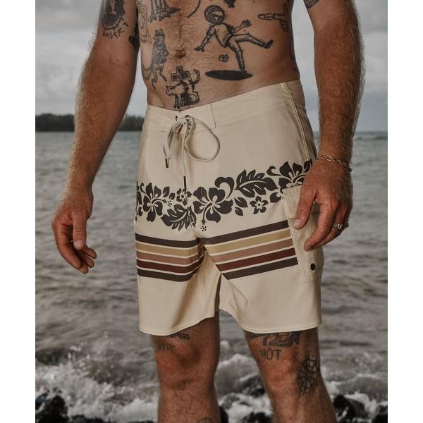 水着 RVCA メンズ EXOTICA TRUNK 17 ボードショーツ 「2026年春夏モデル」 メンズ