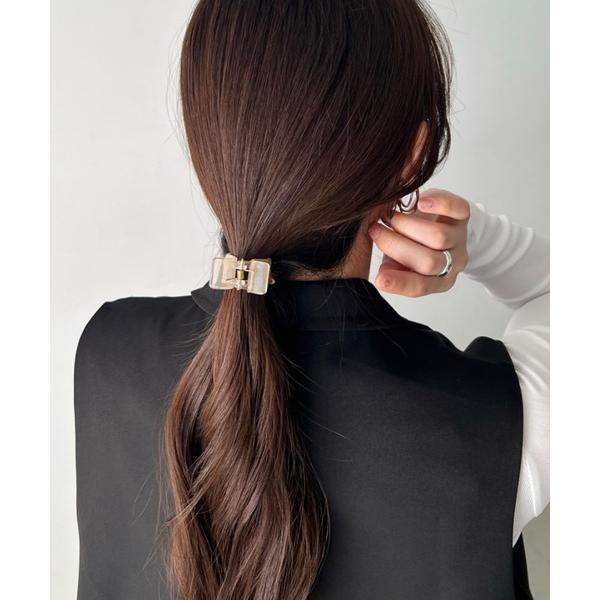 ヘアクリップ シンプル ミニ バンス ヘアクリップ