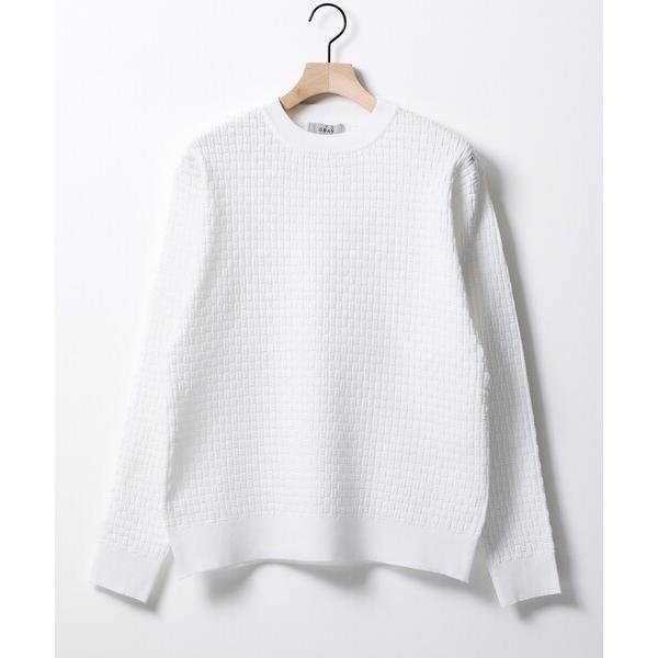 ZOZO問い合わせ番号:103778082ショップ:ABAHOUSE，アバハウスブランド:ABAHOUSE GRAY，アバハウスグレイ商品名:【ハイストレッチ】ブロックチェック ジャガード クルーネックニットカテゴリ:トップス>ニット...