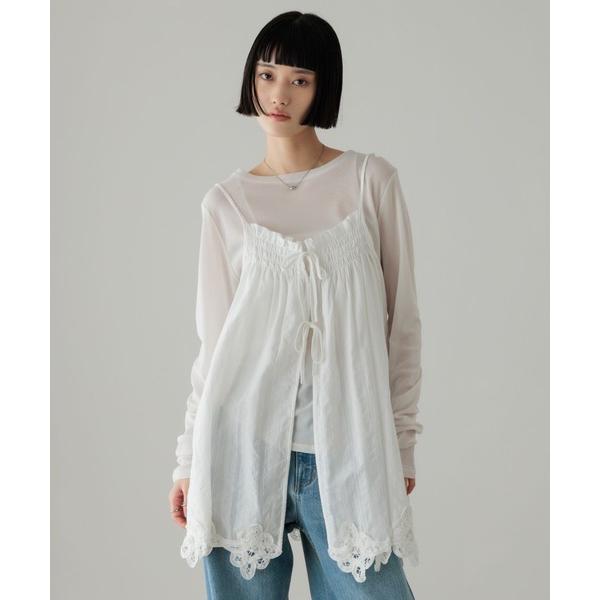 『タイムセール実施中』ZOZO問い合わせ番号:103819207ショップ:LOWRYS FARM，ローリーズファームブランド:LOWRYS FARM，ローリーズファーム商品名:２ＷＡＹバテンレースミニワンピース 645423カテゴリ:ワンピ...