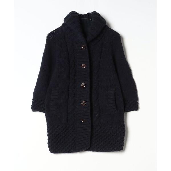 「URBAN RESEARCH DOORS」 ニットカーディガン ONE SIZE ネイビー メンズ