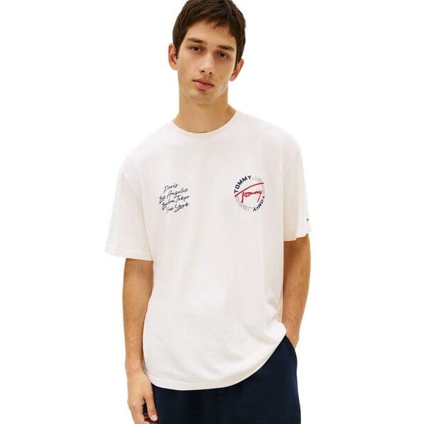 tシャツ サインサークルリラックスショートスリーブTシャツ メンズ
