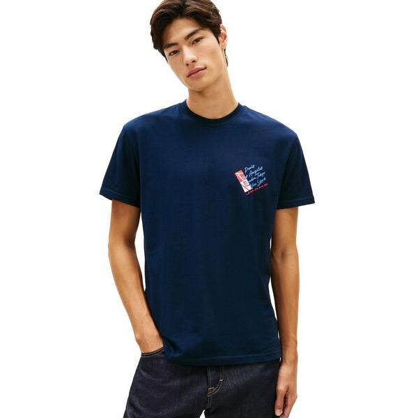 tシャツ サインシフトレギュラーショートスリーブTシャツ メンズ