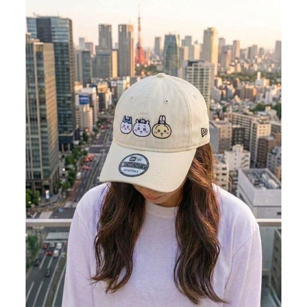 キャップ 帽子 「NEW ERA」 9TWENTY ちいかわ / ちいかわ・ハチワレ・うさぎ 920 CHIIKAWA IVO メンズ レディース