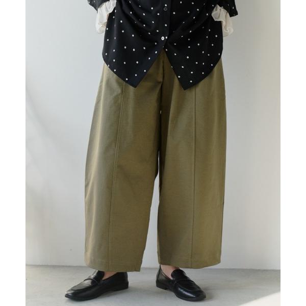パンツ バレルシルエットパンツ レディース