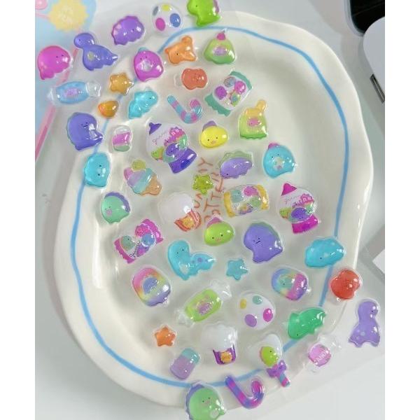 ZOZO問い合わせ番号:103942454ショップ:Bonjour Sagan，ボンジュールサガンブランド:LAC-VERT，ラック・ヴェール，Bonjour Sagan，ボンジュールサガン商品名:3Dぷっくりシールカテゴリ:雑貨/ホビー&...