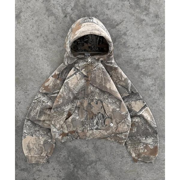 パーカー AKIMBO CLUB/アキンボ・クラブ ZIP-UP HOODIE - REALTREE CAMO メンズ レディース