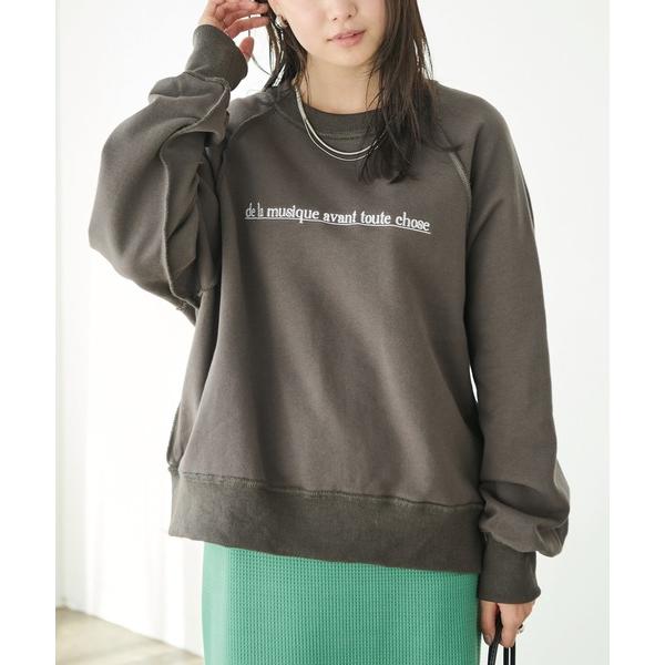 「LAVEANGE」 スウェットカットソー 4L ブラック レディース