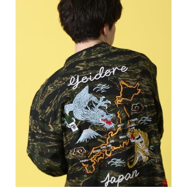 シャツ YOIDORE 酔虎と酔龍 スカ シャツ メンズ レディース