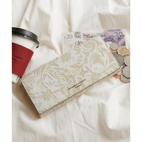 「KATHARINE HAMNETT LONDON 」 財布 FREE ホワイト レディース