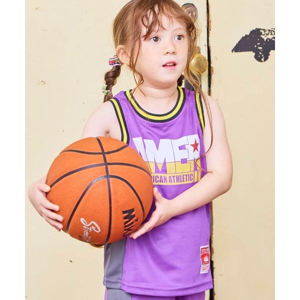 tシャツ バスケゲームシャツ キッズ 子供服 男の子 女の子