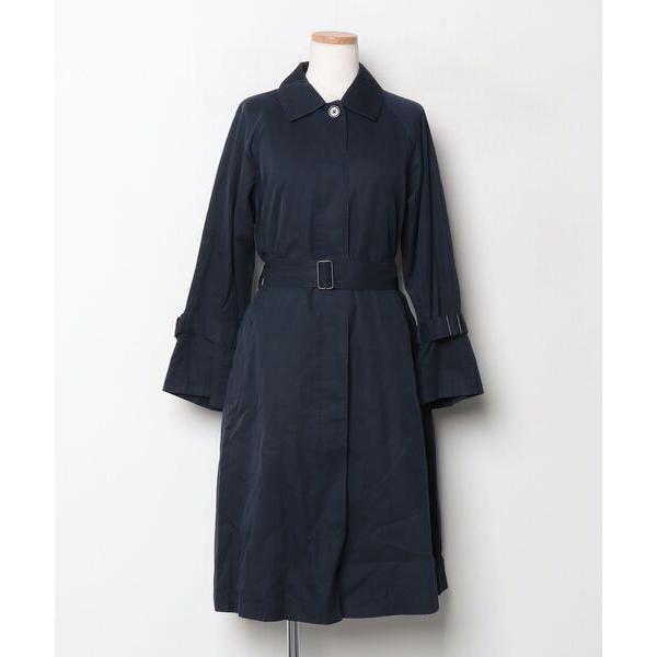 「UNITED ARROWS」 ステンカラーコート 36 ネイビー レディース