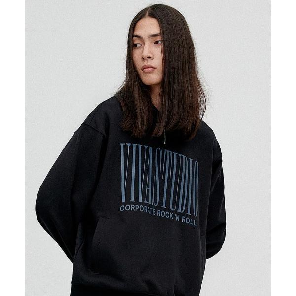 「VIVASTUDIO」 スウェットカットソー M ブラック メンズ