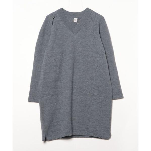 「Ron Herman」 ニットワンピース S グレー レディース
