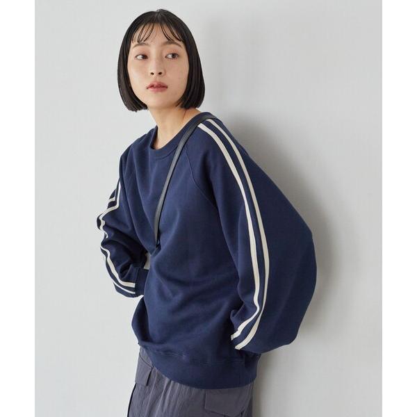 「FREAK'S STORE」 スウェットカットソー フリ- ネイビー レディース