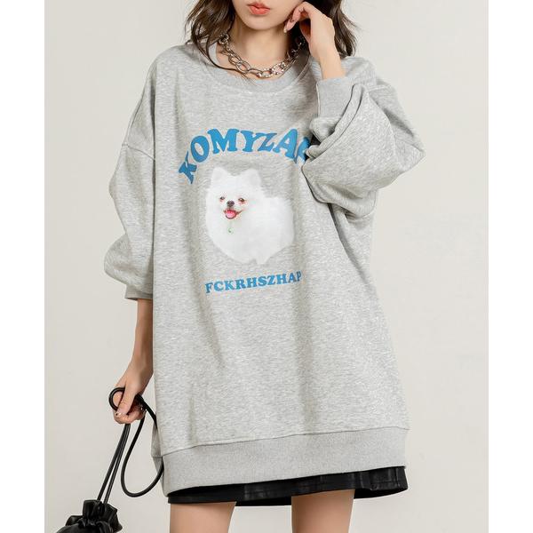 「DAY CLOSET」 スウェットカットソー FREE グレー レディース