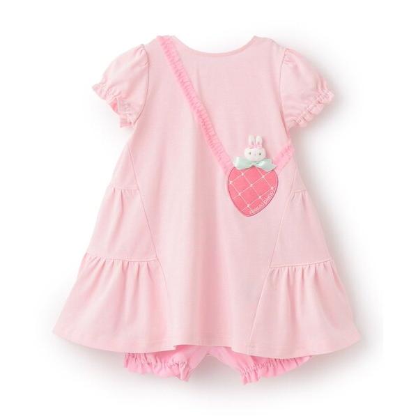 ※このアイテムは返品・交換対象外商品です。ZOZO問い合わせ番号:104173295ショップ:NARUMIYA ONLINE，ナルミヤ オンラインブランド:mezzo piano，メゾピアノ商品名:ウサギマスコット付　ティアードワンピース＆...